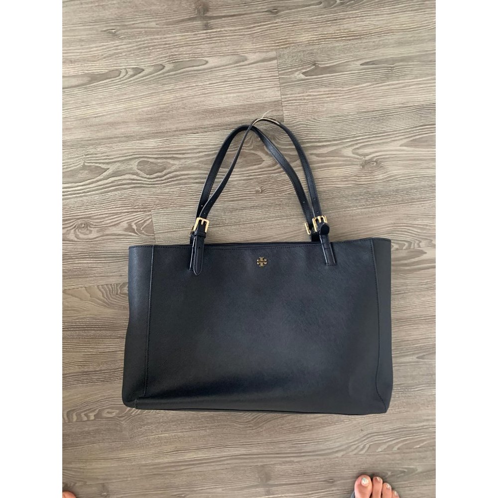 Tory Burch Women's Black Tote Bag One Size